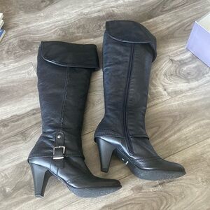 Browns High Knee Leather Boots